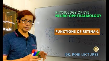 PHYSIOLOGY OF EYE Neuro-Ophthalmology | FUNCTIONS OF RETINA-1 | Dr. Robi Lectures