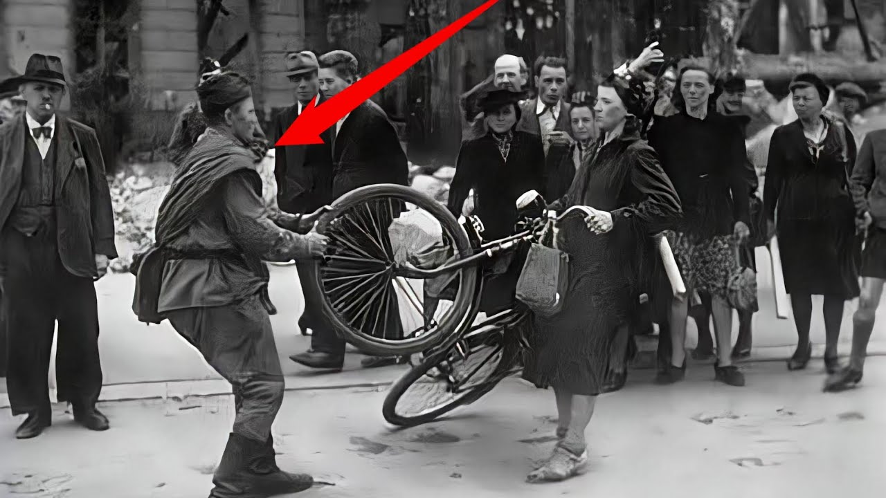 Soviet Soldiers Couldn't Believe German Civilians Had Bicycles and Watches