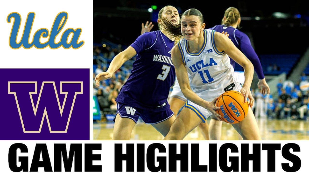 #2 UCLA vs Washington Highlights | Women's Basketball | College Basketball 2026