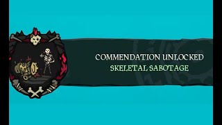 Skeletal Sabotage Commendation