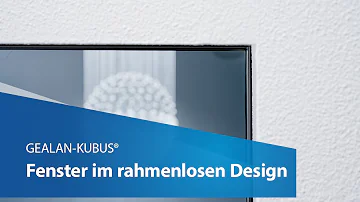 Was sind rahmenlose Fenster?