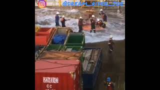 offshore crew change #sea # marine #ship #rig #platform