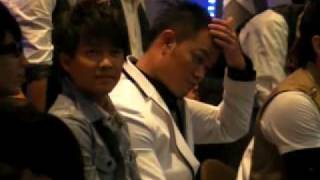 091018許仁杰.安伯政-中視40慶生-中場休息(幸提供)