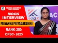 PRIYANKA PRIYADARSHINI II RANK -250 II OAS TOPPER-2023