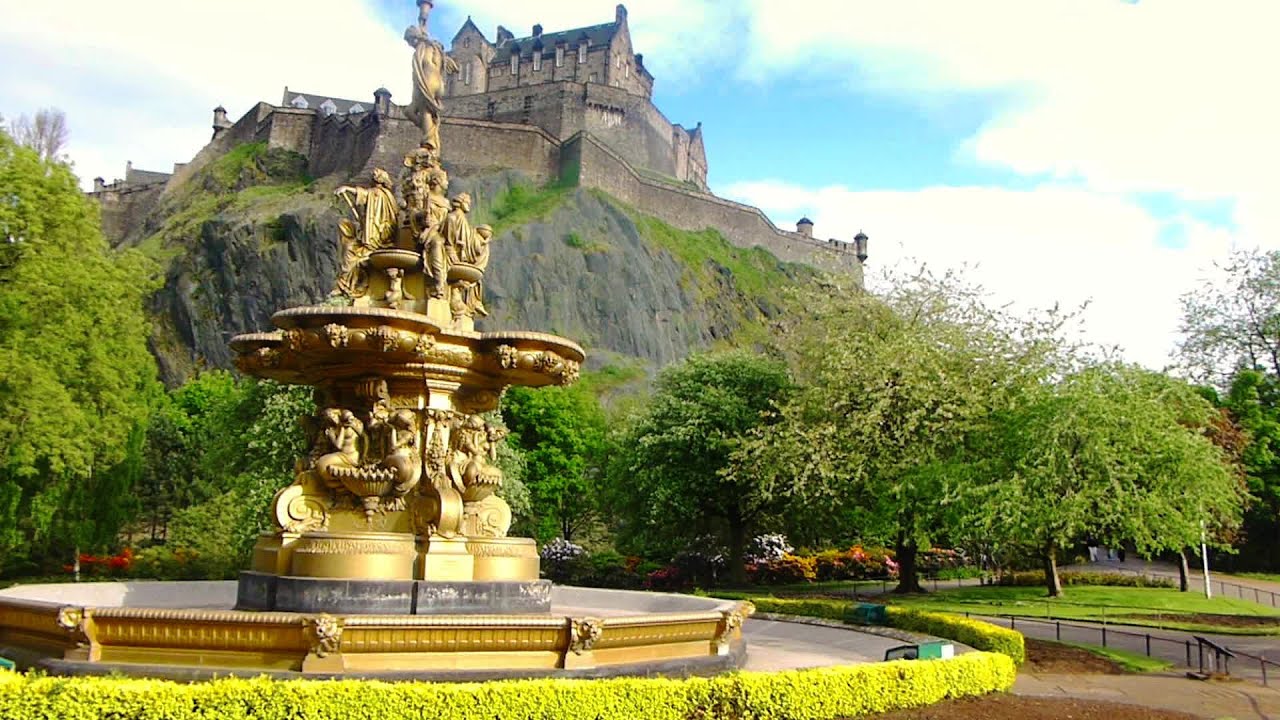 Edinburgh Scotland Princes Street Gardens You