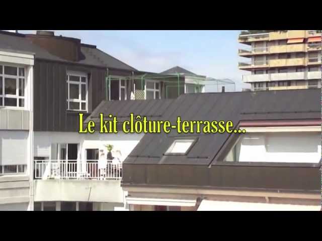 Cloture De Protection Antifugue Pour Votre Terrasse Youtube