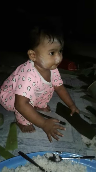 Anak lucu bikin buras