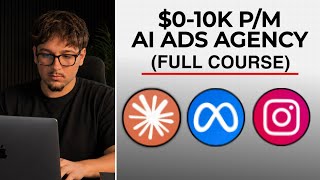 how i’d hit $10k/mo from scratch in 2026 (ai ads agency course)