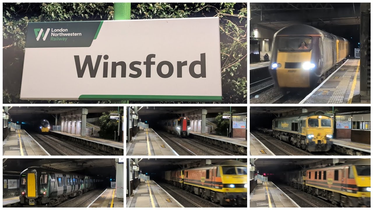 2025s last trainspotting session: FT Network Rail HST & more 4k