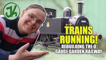 Can We Rebuild the O Gauge Garden Railway? - Part 9 | Trains on New Track