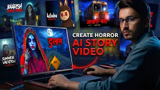 How to Make Viral HORROR Story Videos with AI screenshot 5