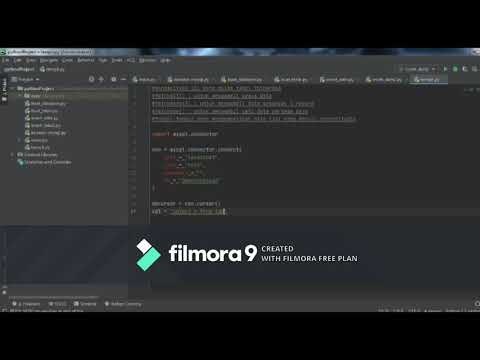 Tutorial mengubah data yang ada dalam tabel database mysql dengan PYTHON