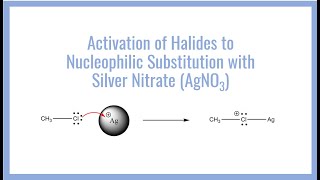 Activation of Halide Leaving Groups with Silver Nitrate (AgNO3)