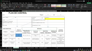 Aprende a elaborar el diseño de un AMEF Plan de Control | Curso Core Tools