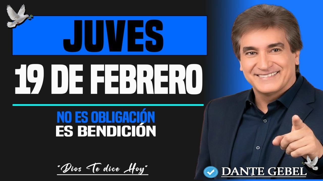EMPIEZA EL lUNES CON DIOS | Cambia tu Chip sobre el Diezmo | Dios Te Dice Hoy |  Dante Gebel