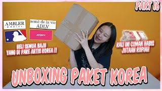 UNBOXING PAKET DARI KOREA PART 16 !! BELI SEMUA YANG DI PAKAI ARTIS KOREA