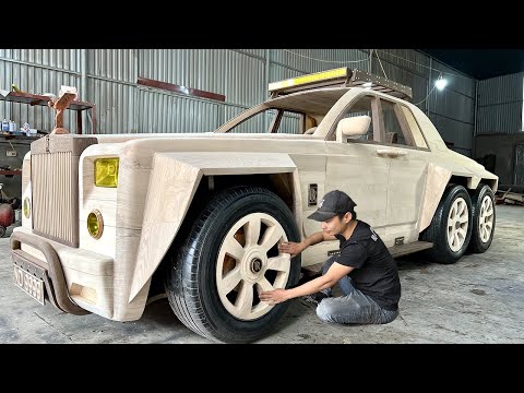 Building The World's Most Special ROLL ROYCE 6x6 For My Son (original sound )