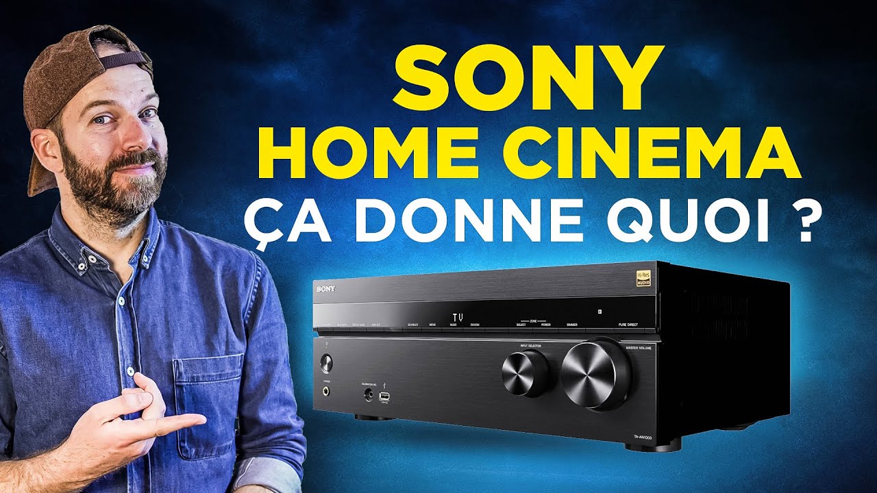 Sony TA-AN1000 - Ampli home cinéma 