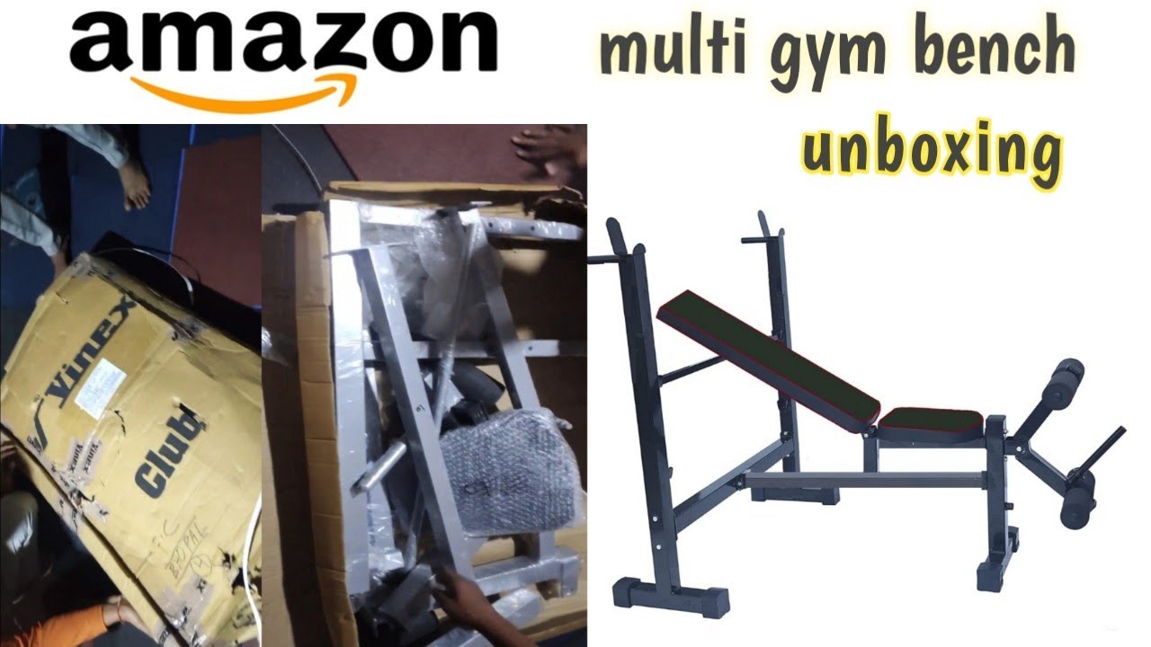 unbox gym bench / multi gym bench unbox by rk lodhi fitness / Amazon
