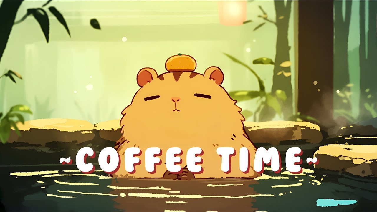 [Long Session] 24/7 Capybara Lofi Beats - Peaceful Beats for Studying & Relaxing ~ Zen Moments ~ ...