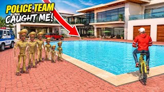 🚔 Shinchan's Biggest Police Chase! 😱 Franklin Mansion Raid | Indian Thief Game Gameplay 🔥🎮 screenshot 5