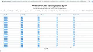Seatting arrangement screenshot 5