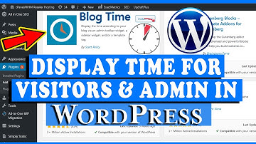 How to display time in WordPress for Visitors & Admins?