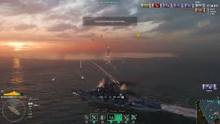 World of Warships 80th Years of DDay Operation 1 starring West Virginia '44