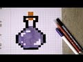 Potion magique en pixel art 