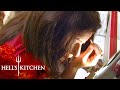 Gina Goes To Do Her Make Up Instead Of Helping With Prep | Hell's Kitchen