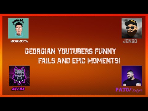 Georgian YouTubers Funny Fails and Epic Moments! Ep#2