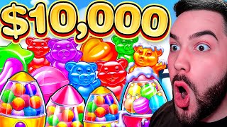 I Took $10,000 To Every Sugar Rush Slot..