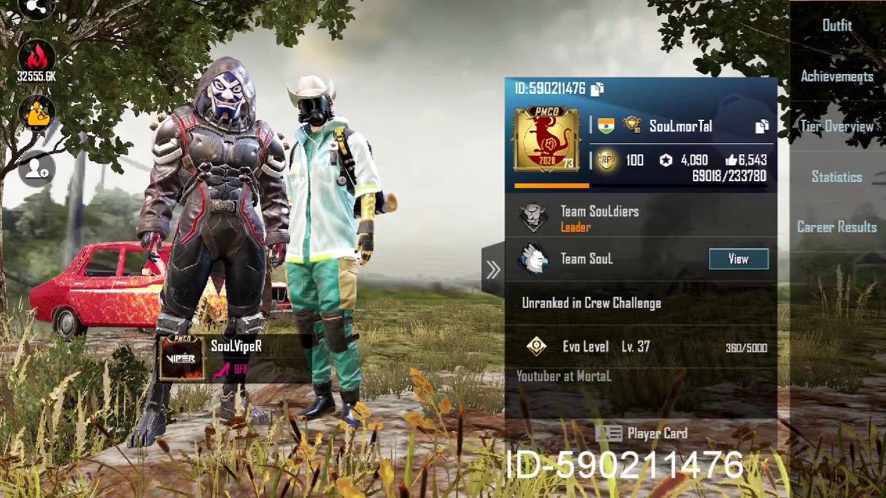 SOUL MORTAL  - ID - PMCO PLAYER