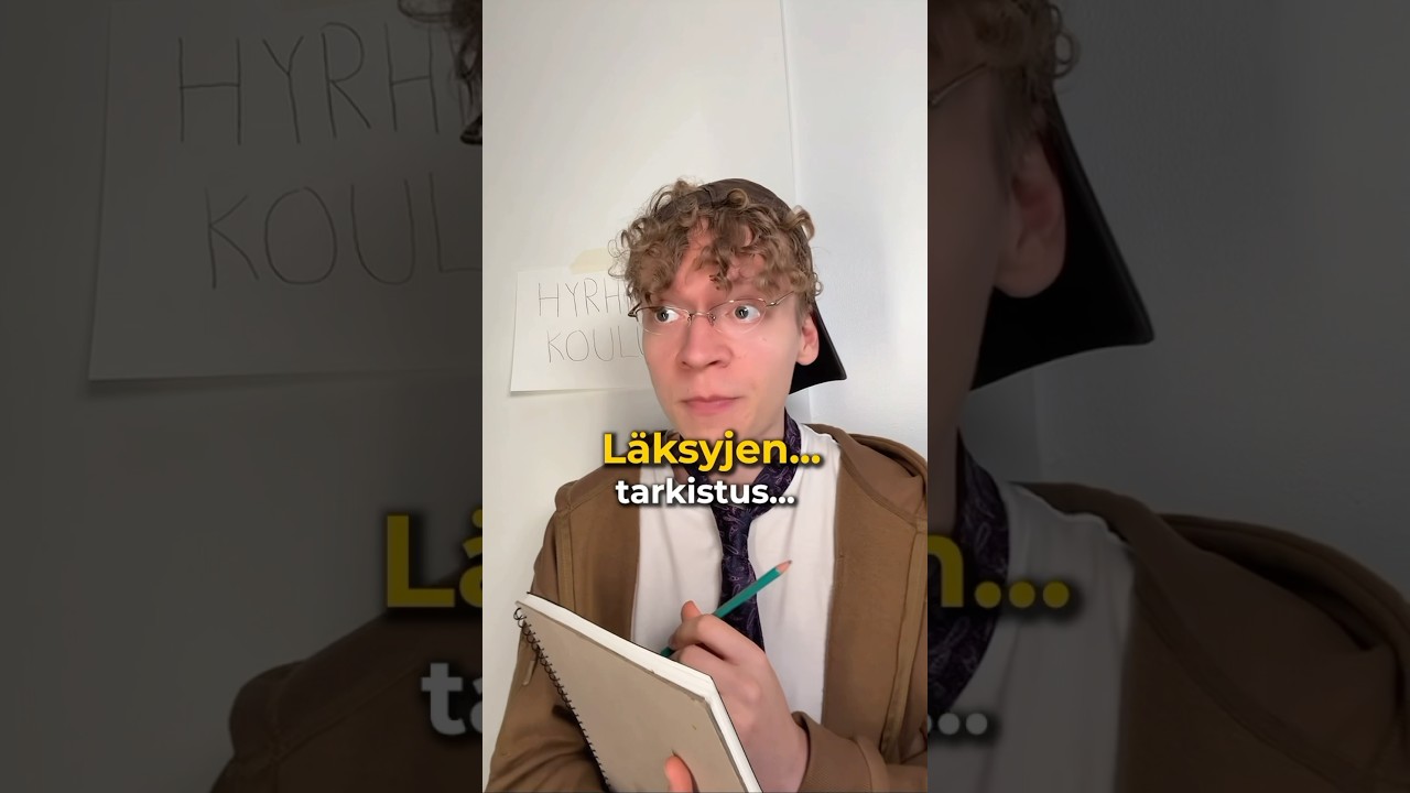 Läksyjen Tarkistus… (Sivupersoona)