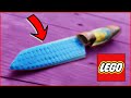 НОЖ ИЗ ЛЕГО И ЭПОКСИДНОЙ СМОЛЫ - Как сделать нож из LEGO и эпоксидной смолы?