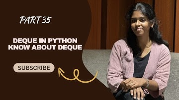 🔁 Part 35: Deque in Python | Python Tutorial for Beginners