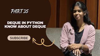 🔁 Part 35: Deque in Python | Python Tutorial for Beginners