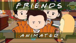 Chandler Without Jokes? Impossible! | Friends Series Animated