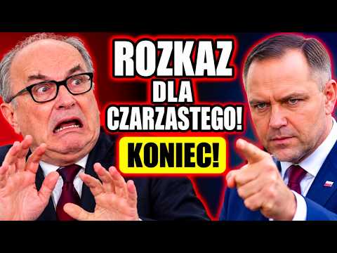 NAWROCKI ISSUED AN ORDER TO CZARZASTY! THE ENTIRE SEJM IS IN A PANIC!