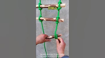 Easy rope ladder tutorial