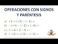 ¡Domina las Operaciones con Signos y Paréntesis de Forma Súper Fácil! ✨