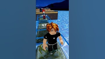 Denny Helping a Bacon Girl in Teamwork Puzzles Obby