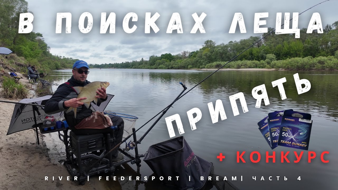В поисках леща.  Река Припять. Часть 4. Конкурс.