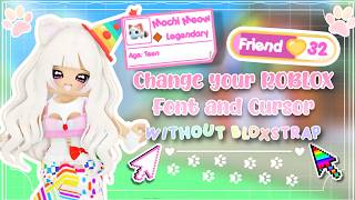 How to change your Roblox font WITHOUT Bloxstrap / Roblox and Adopt Me ~ screenshot 3