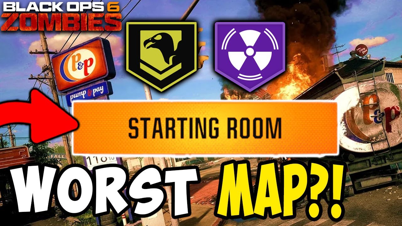 BO6 Zombies – Liberty Falls STARTING ROOM Survival