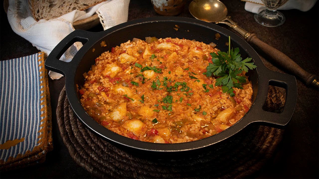 EL MÁS FÁCIL Arroz con bacalao
