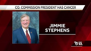 Jefferson County Commission President Jimmie Stephens announces cancer diagnosis