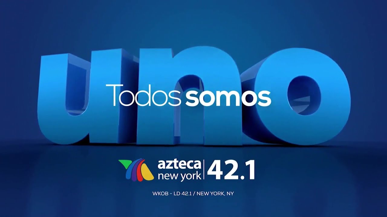 WKOB-LD 42 Azteca América New York City Station ID - May 2022 - YouTube