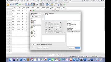 Compute Variable / Calculate Total Score / SPSS / MacBook / How to