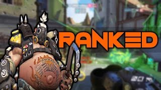 Overwatch Ranked: Roadhog on Eichenwalde